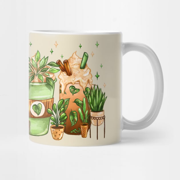 Plant Mom Coffee Design by MoonyLimeDesign